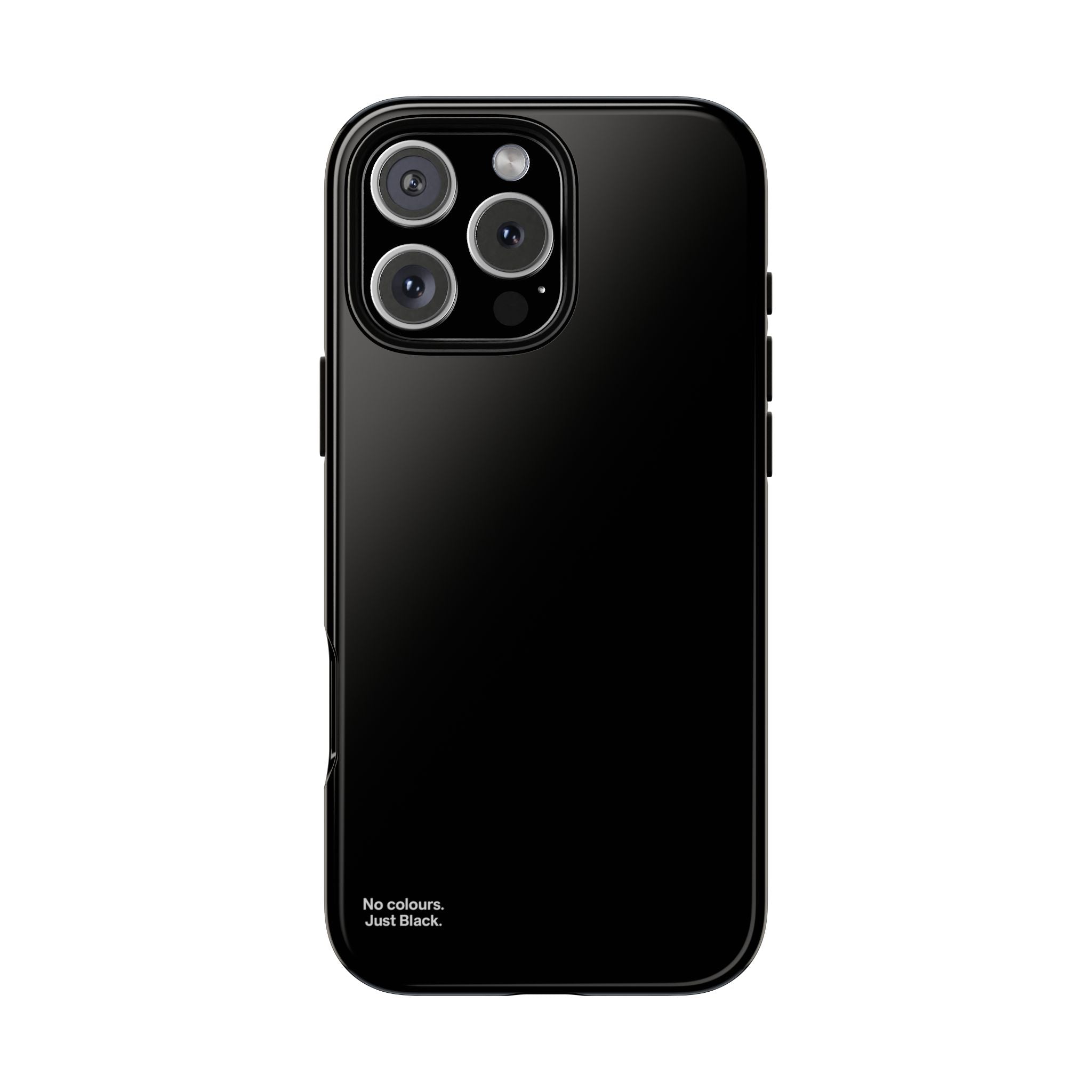 Minimalist Black Phone Case - INALLBLACK