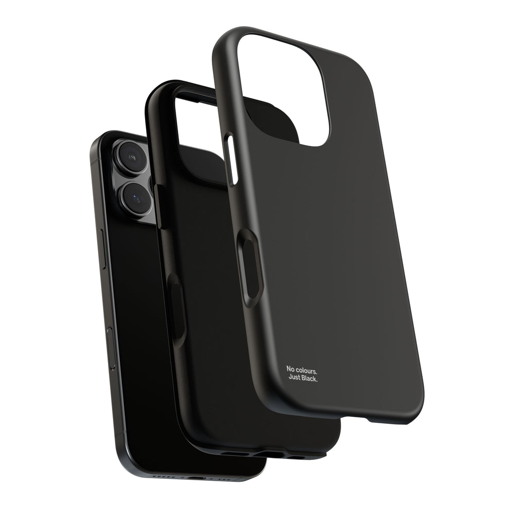 Minimalist Black Phone Case - INALLBLACK