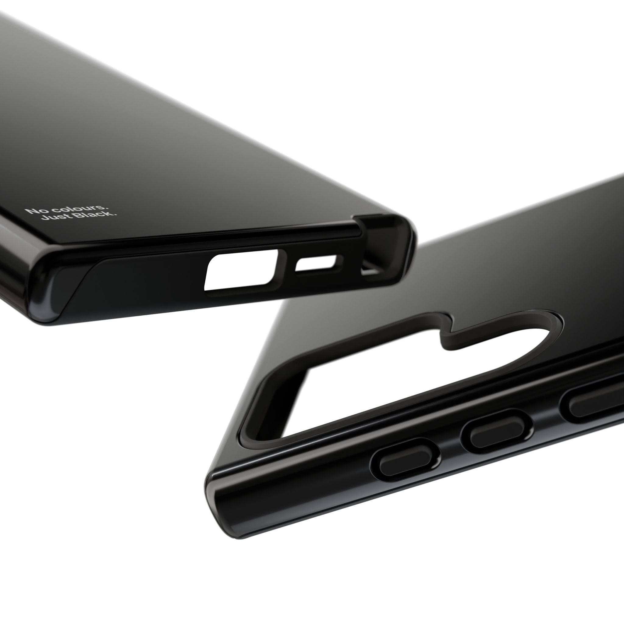 Minimalist Black Phone Case - INALLBLACK