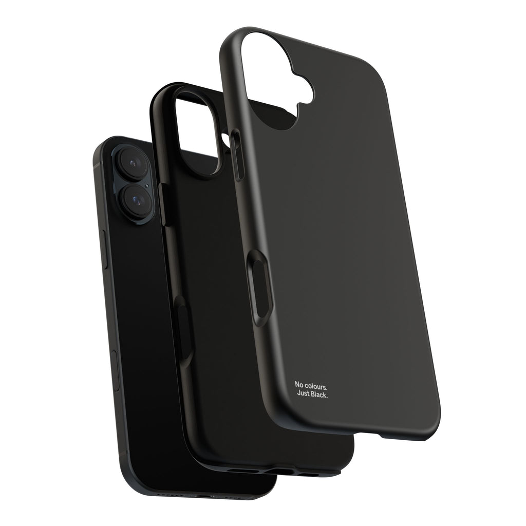 Minimalist Black Phone Case - INALLBLACK