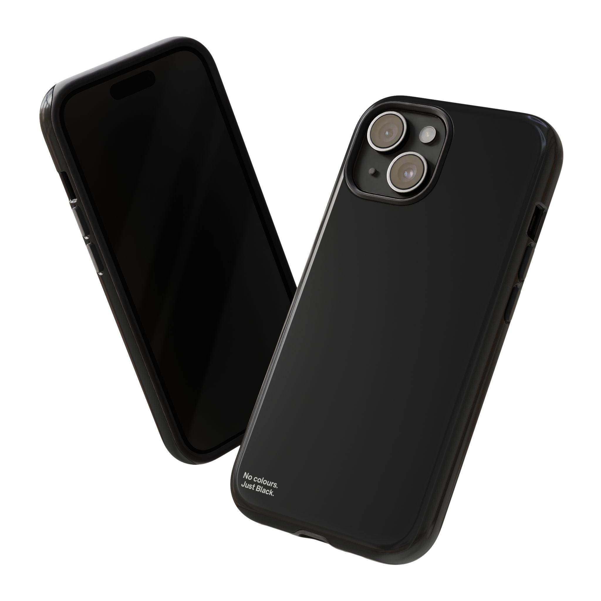 Minimalist Black Phone Case - INALLBLACK