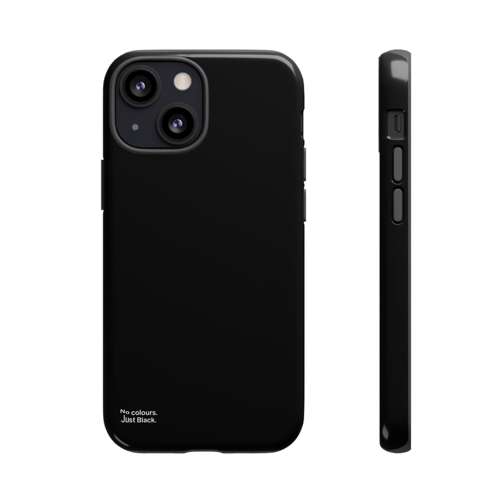 Minimalist Black Phone Case - INALLBLACK