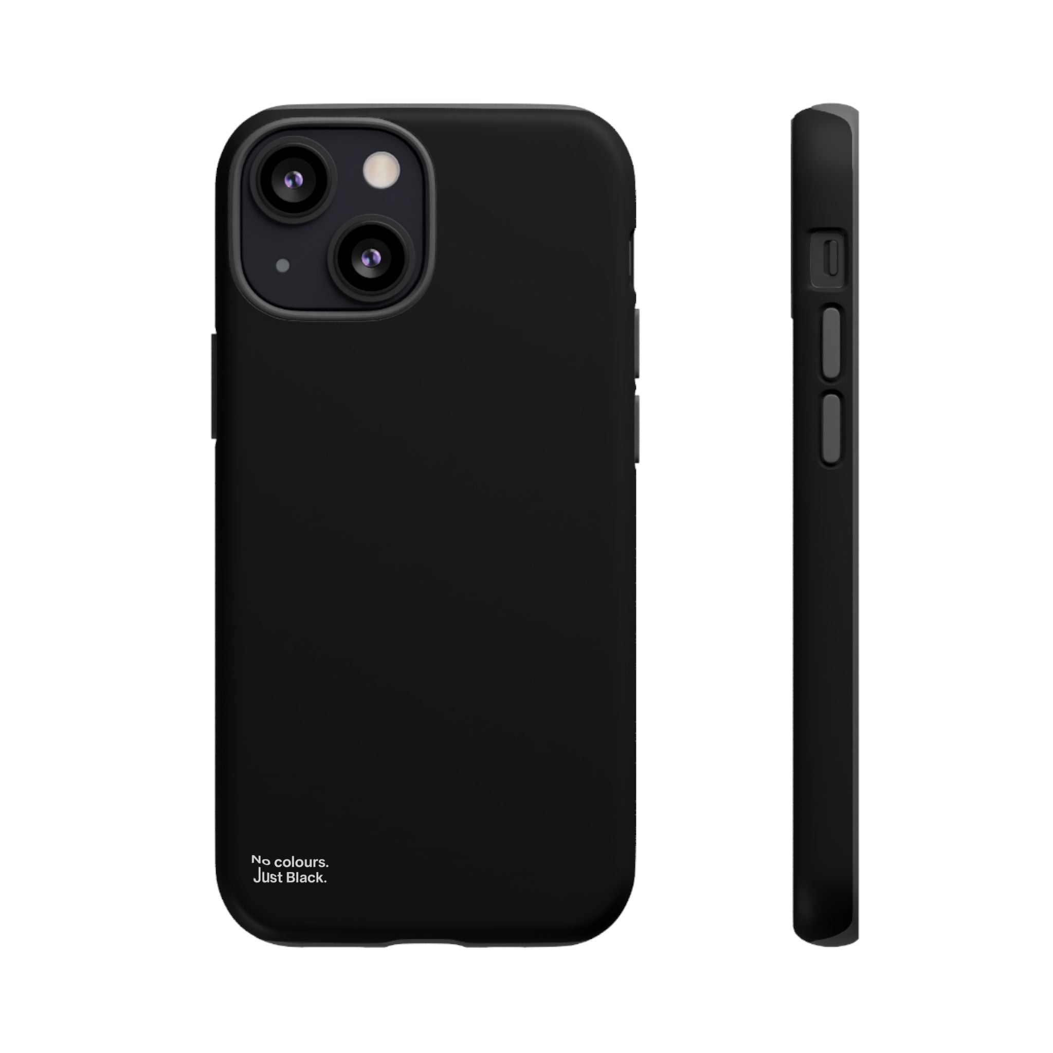 Minimalist Black Phone Case - INALLBLACK