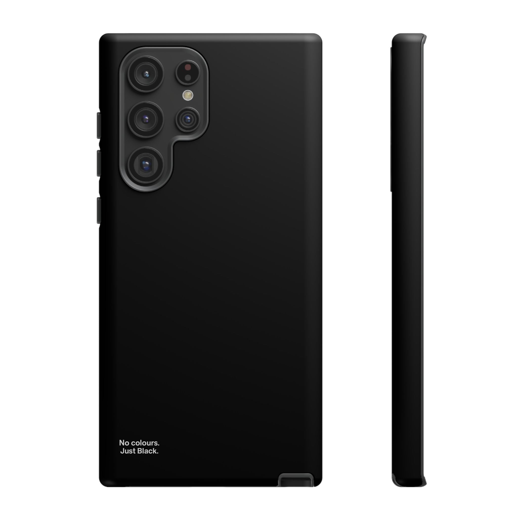 Minimalist Black Phone Case - INALLBLACK