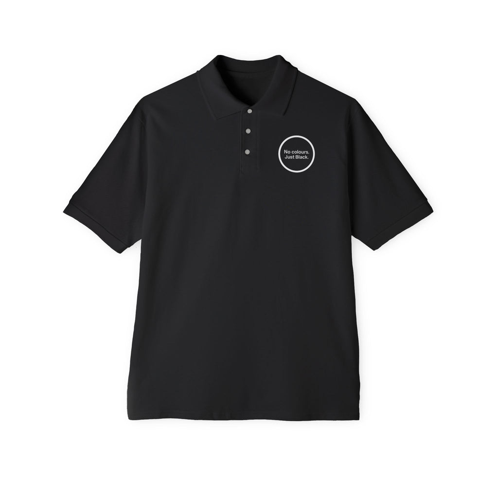 Men's Stylish Piqué Polo Shirt - INALLBLACK