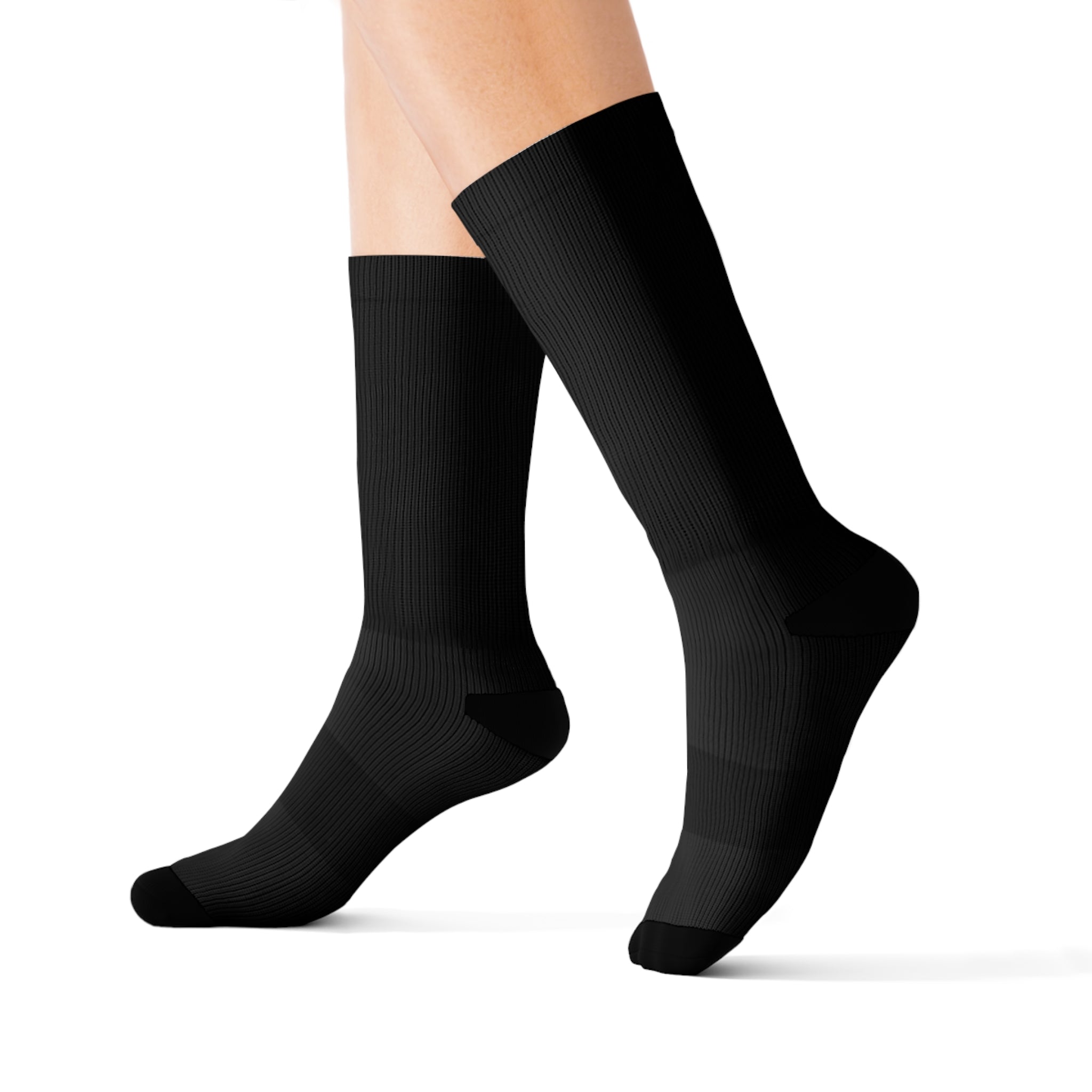 Women's Unique Personal Style Socks - INALLBLACK