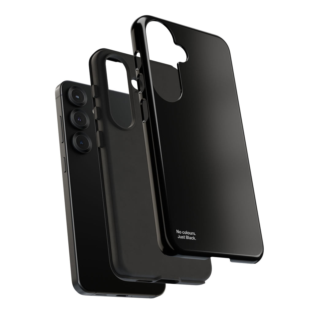 Minimalist Black Phone Case - INALLBLACK