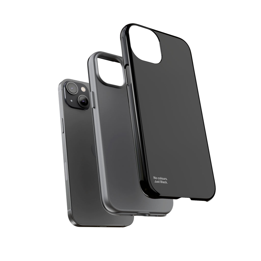 Minimalist Black Phone Case - INALLBLACK
