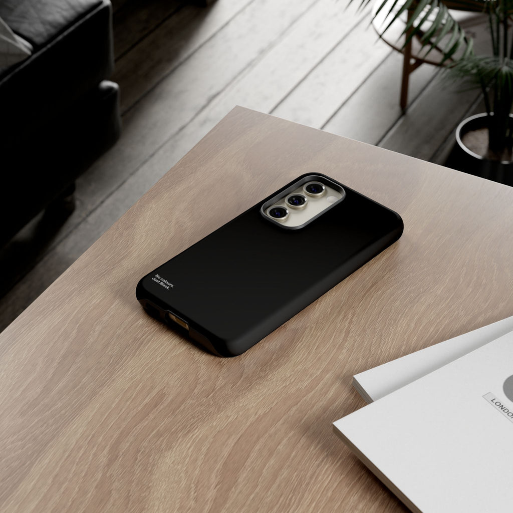 Minimalist Black Phone Case - INALLBLACK