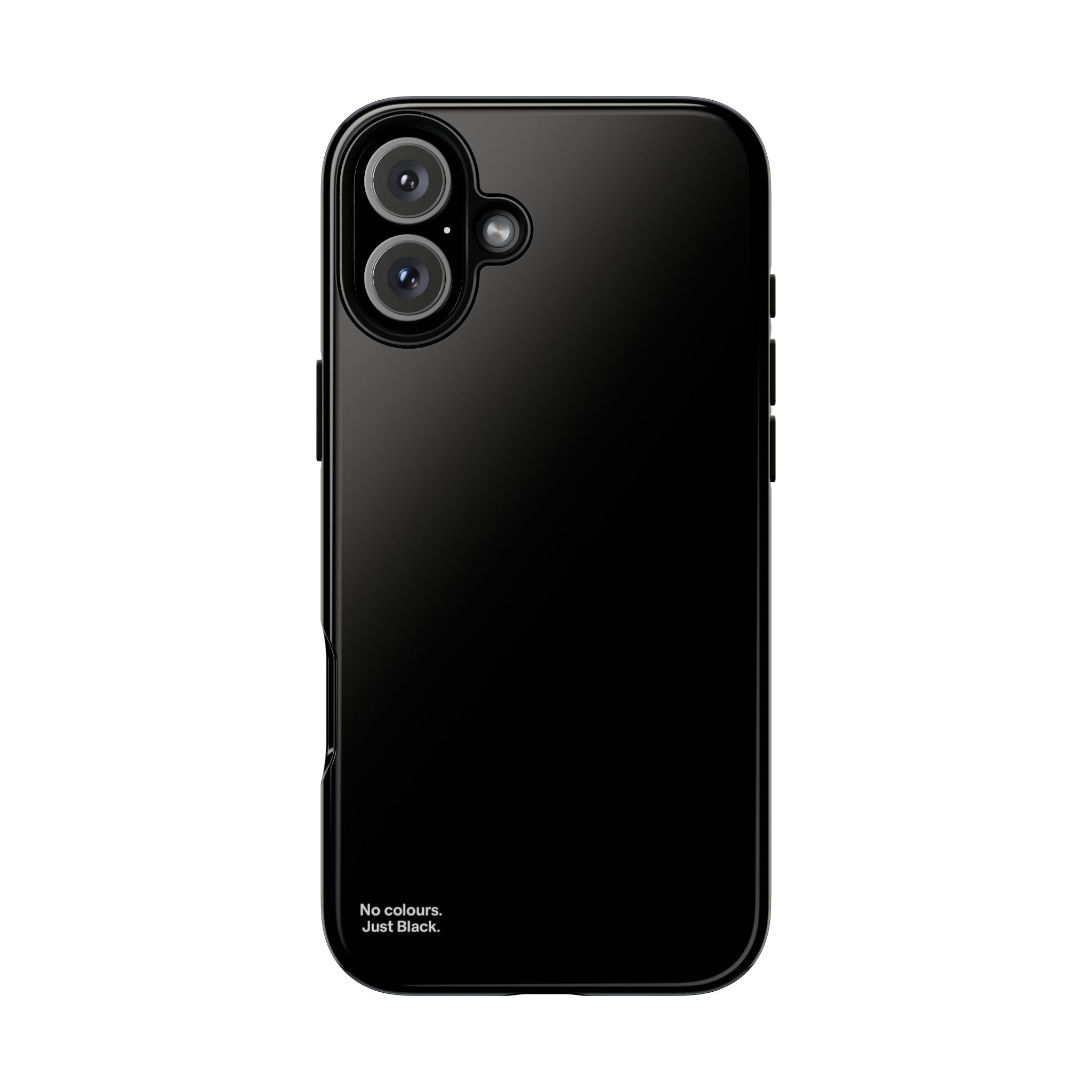 Minimalist Black Phone Case - INALLBLACK
