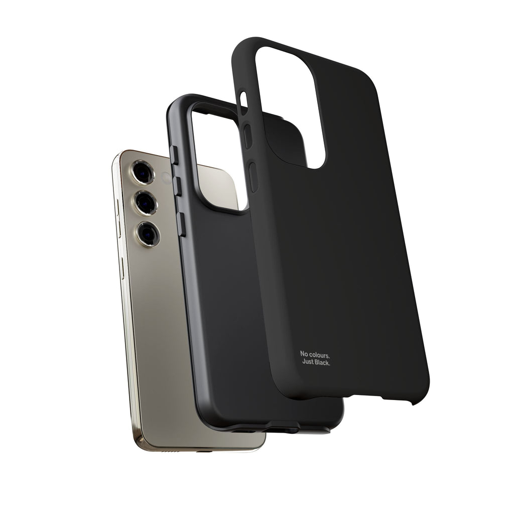 Minimalist Black Phone Case - INALLBLACK